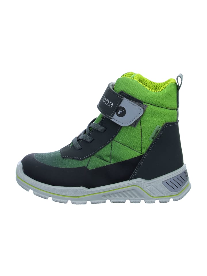 Schnürstiefel in Grün