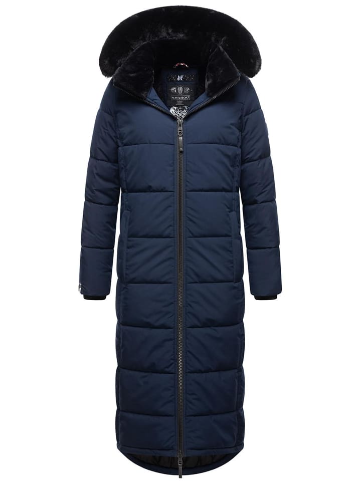 Winterjacke Navahoo Knuddelfee Damen Parka B990 in Navy