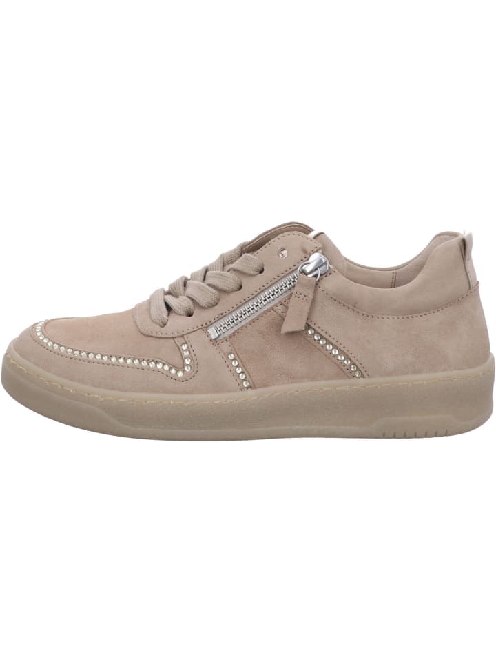 Schnürschuhe in desert/puder
