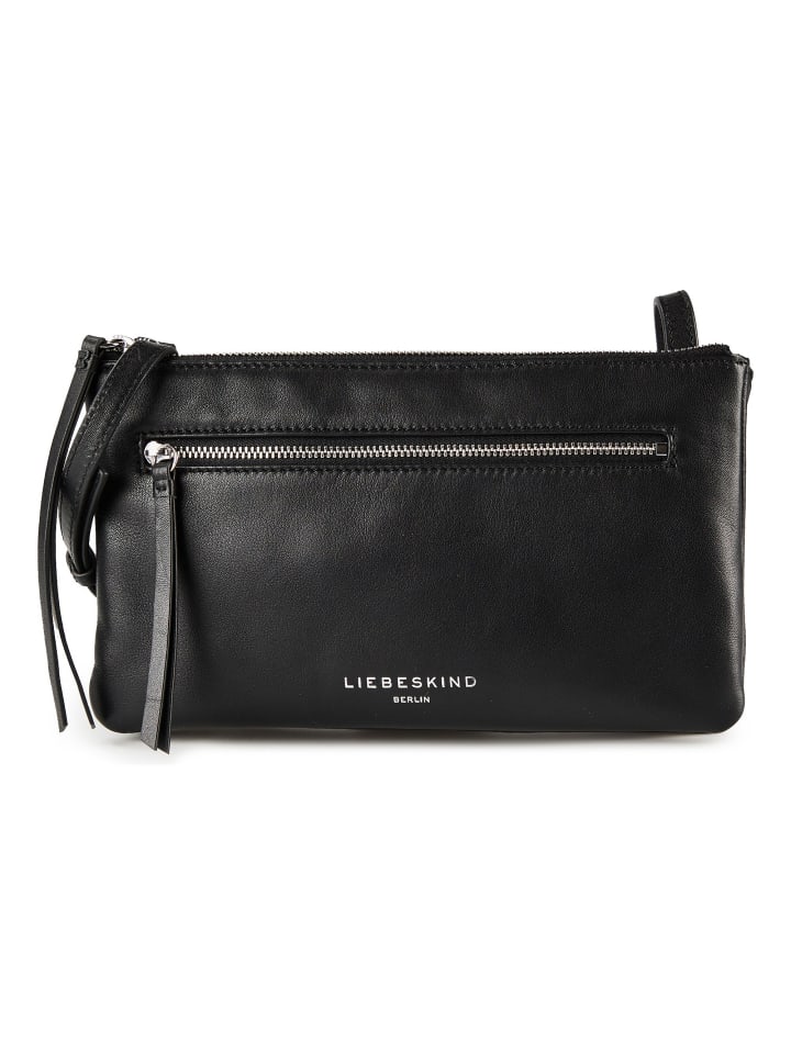 Zena Umhängetasche S Leder 25 cm black