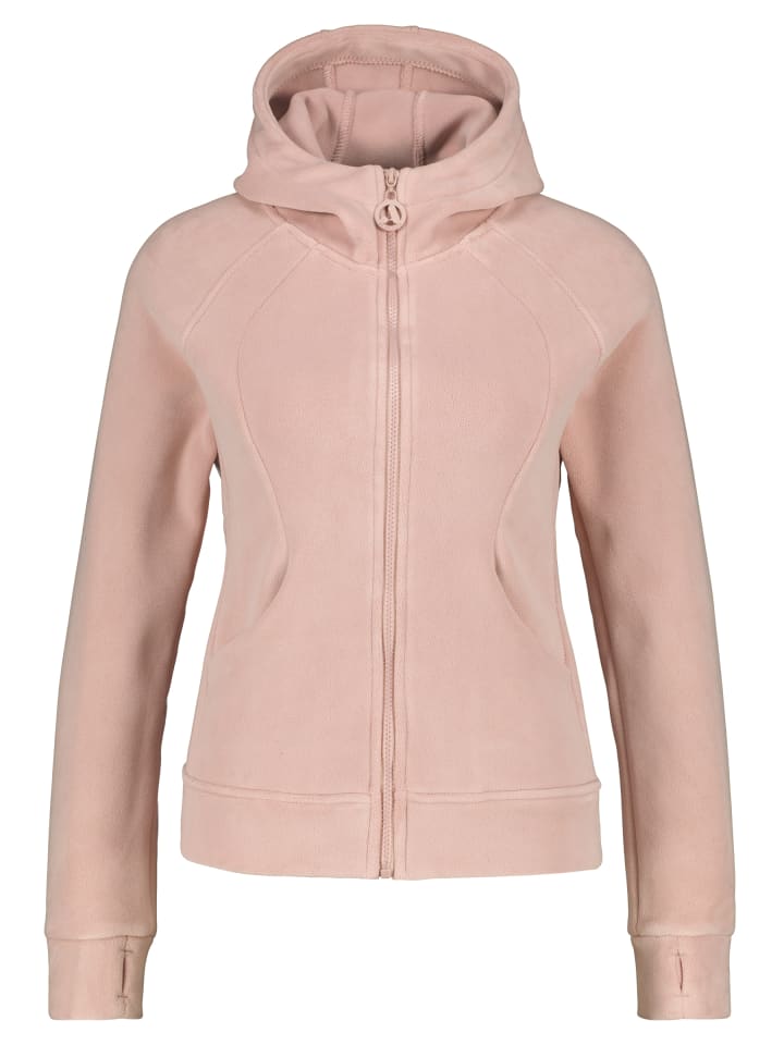 Fleecejacke Kapuze AyuAK F in sakura pink