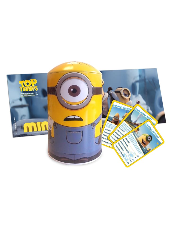 Top Trumps Kidsbox Minions Kartenspiel Quartett Spiel Gesellschaftsspiel in bunt