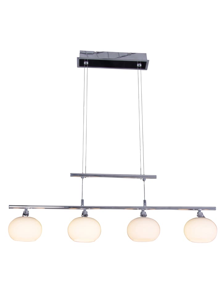 LED Pendelleuchte "KEMI" in chrome - EEK G