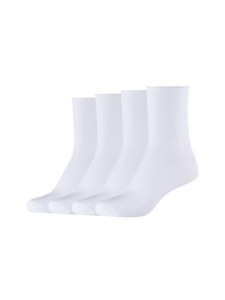 S. Oliver Socken 4er Pack silky touch in Weiß günstig kaufen | limango