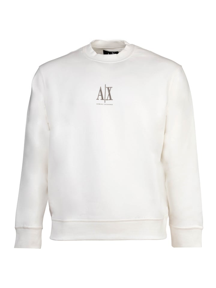 Sweatshirt in Weiß