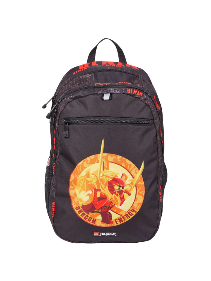 LEGO Ninjago Extended Backpack in Schwarz