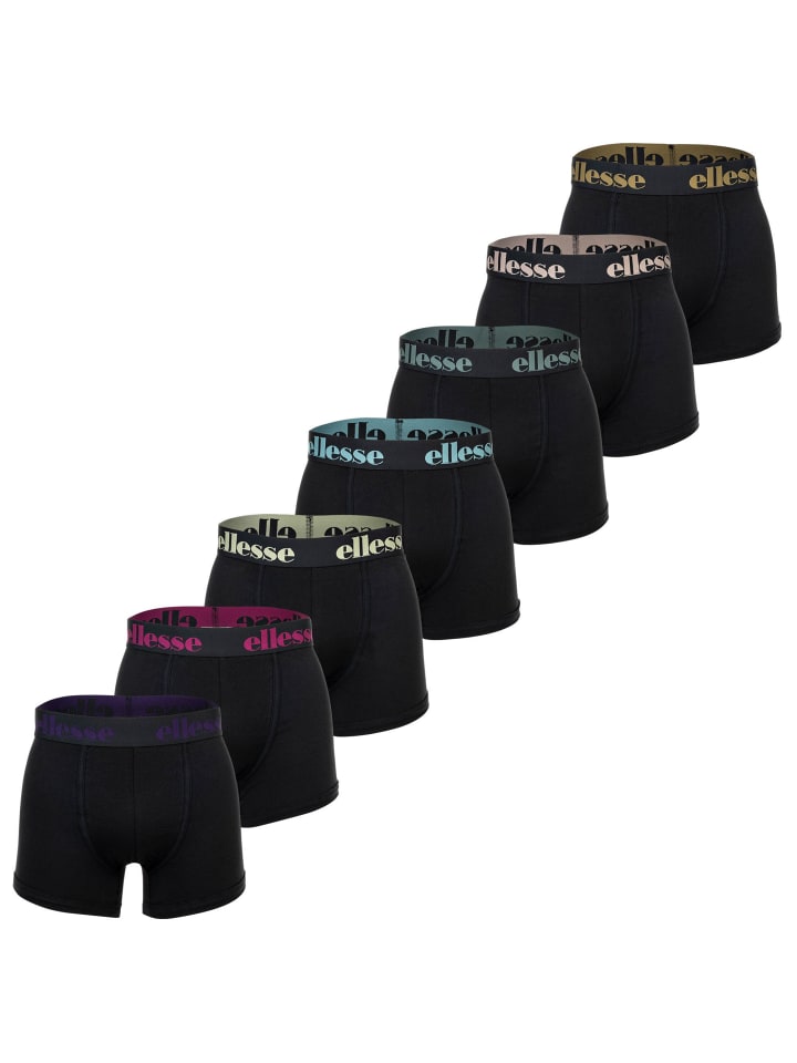 Boxershort 7er Pack in Schwarz/Mulit3