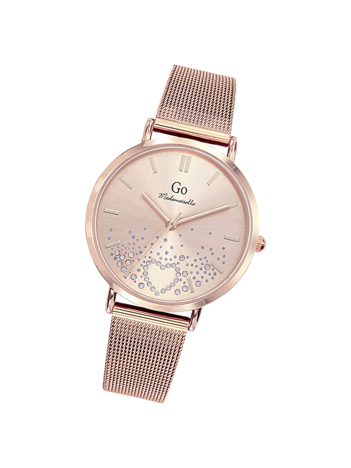 Analog-Armbanduhr Girl Only Mademoiselle rosegold mittel (ca. 36mm)