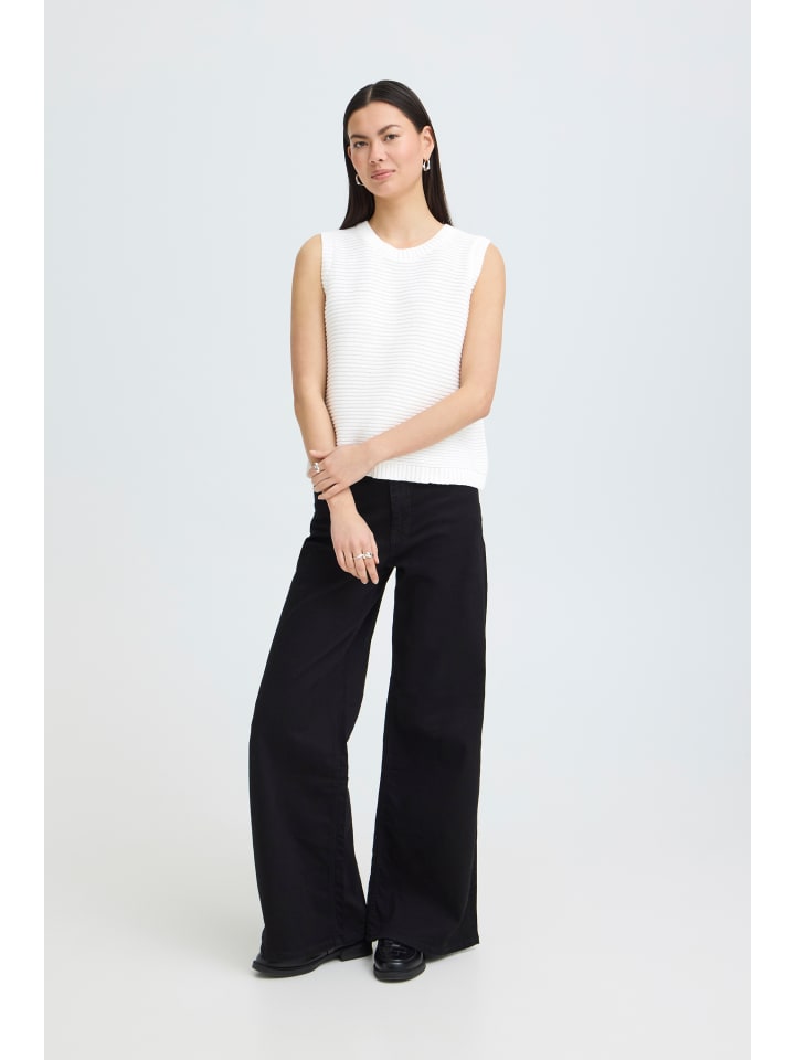 Ärmellose IHDOTTIES Loose fit in Cloud Dancer