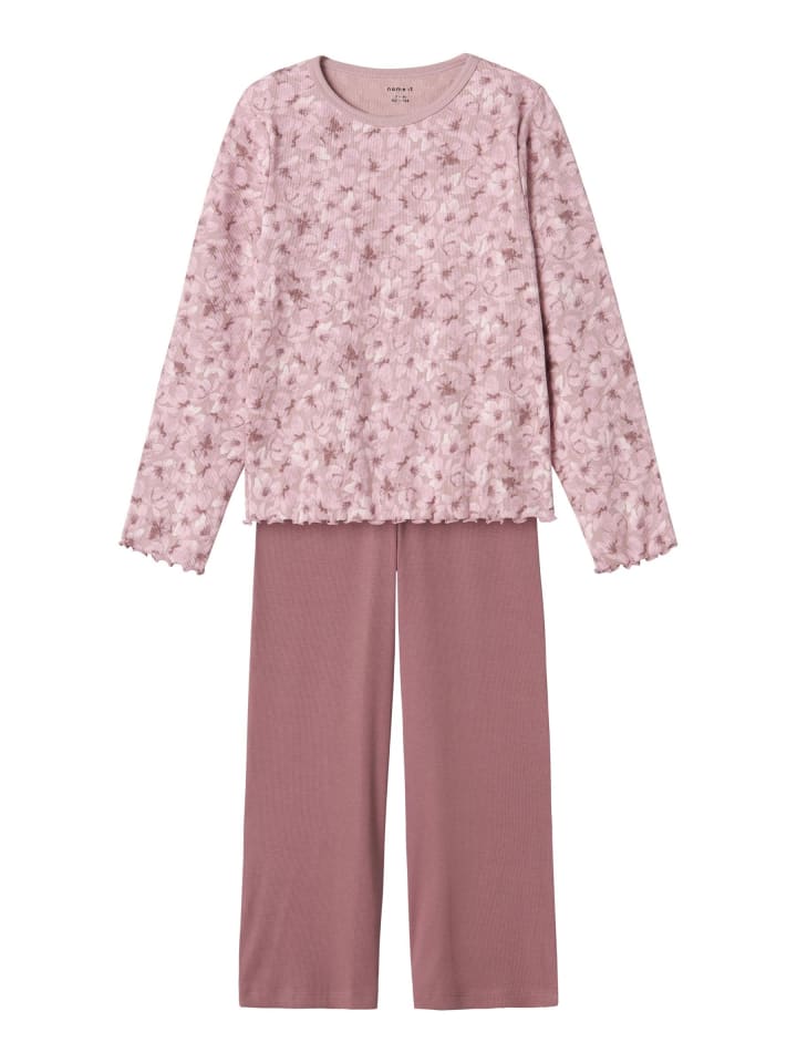 Pyjama Set in Mauve Shadows