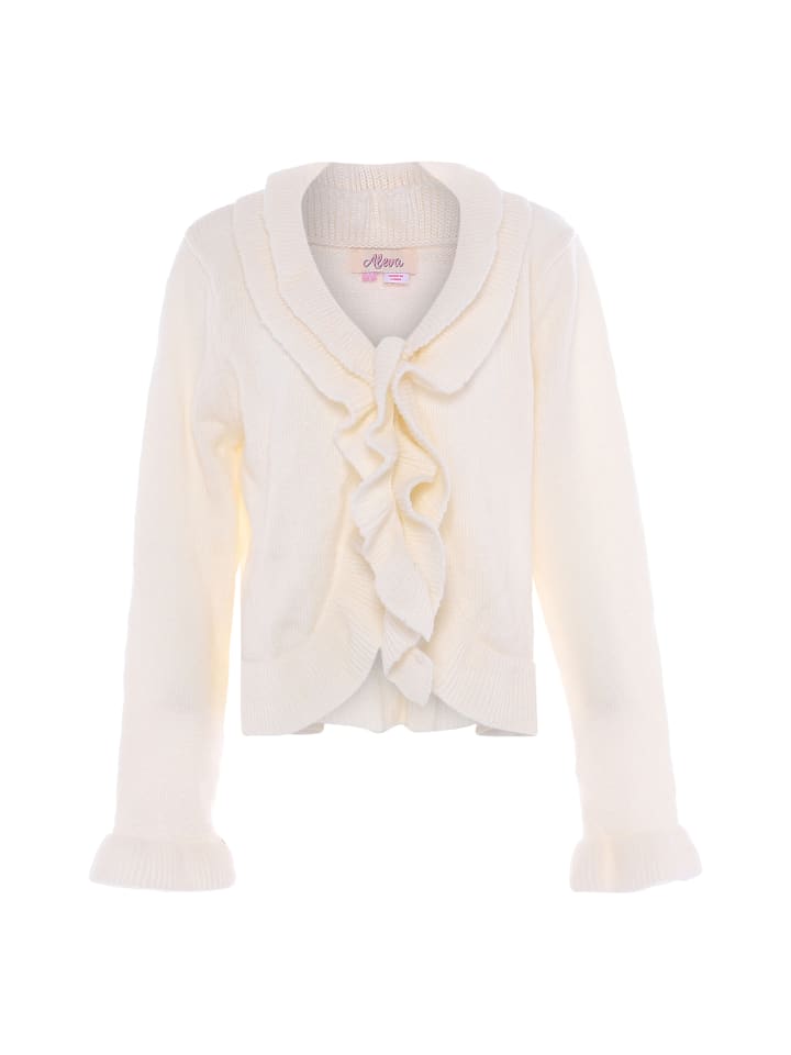 Women Cardigan in Wollweiss