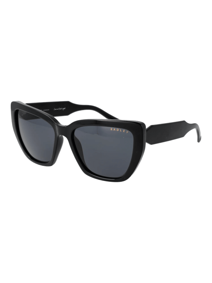 Damen Sonnenbrillen Katzenauge Schwarz