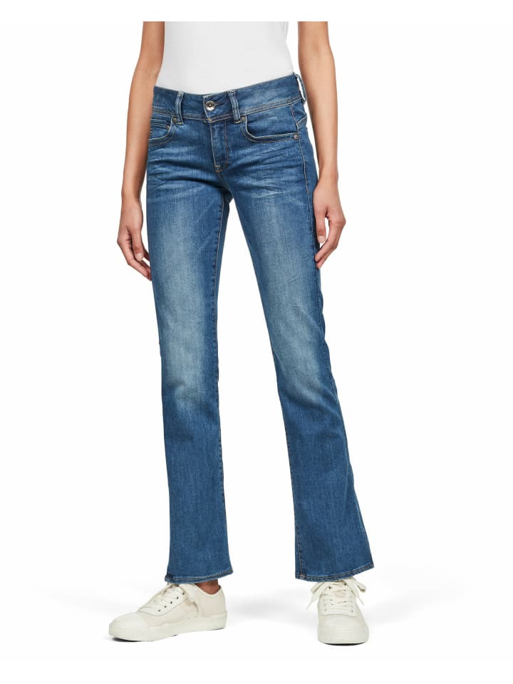 Midge Bootcut Jeans faded blue