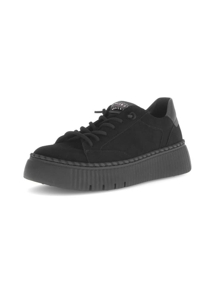 Sneaker Low in schwarz