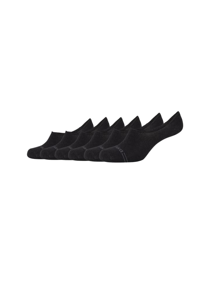 Füßlinge 6er Pack black