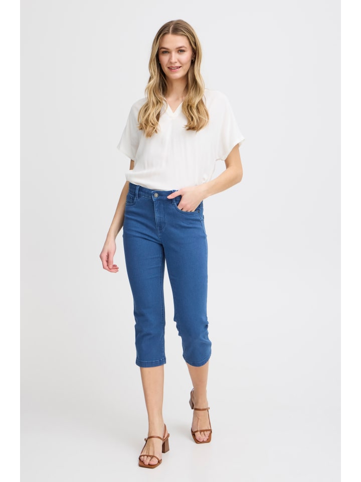 Jeans FRLUXE Slim fit in Mid Blue denim