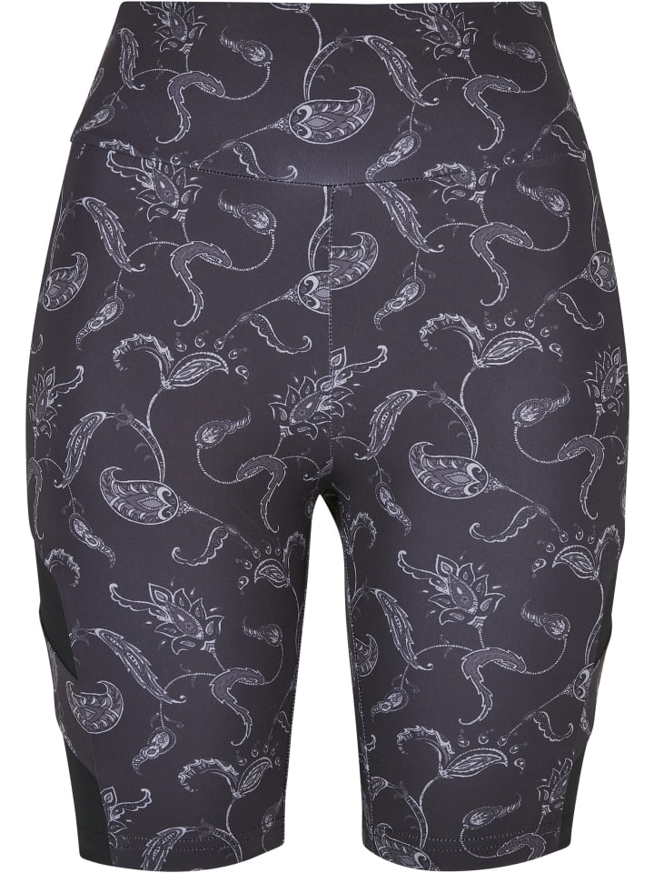 Leggings in blackpaisley