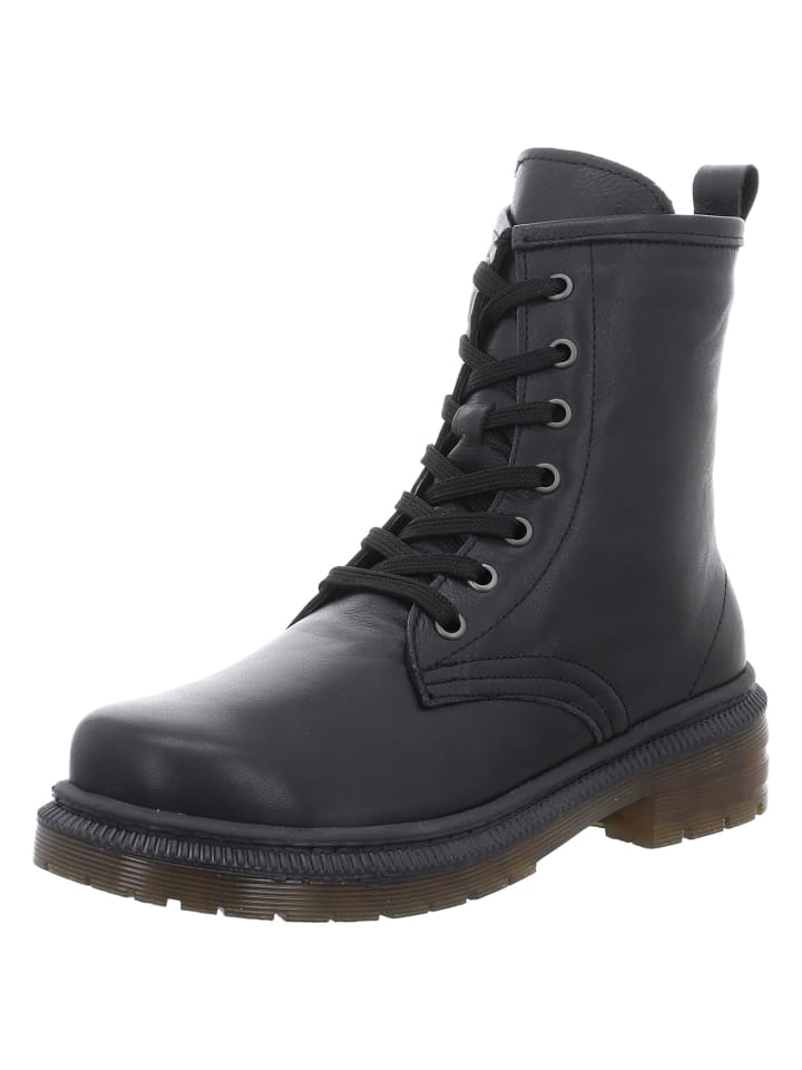 Stiefelette in schwarz