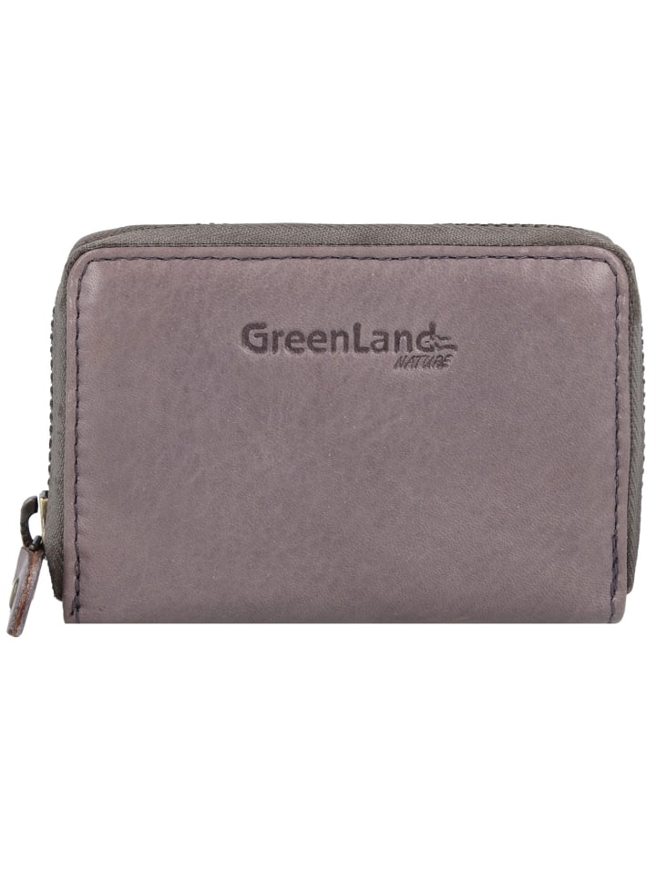 Kreditkartenetui RFID Schutz Leder 10.5 cm grani
