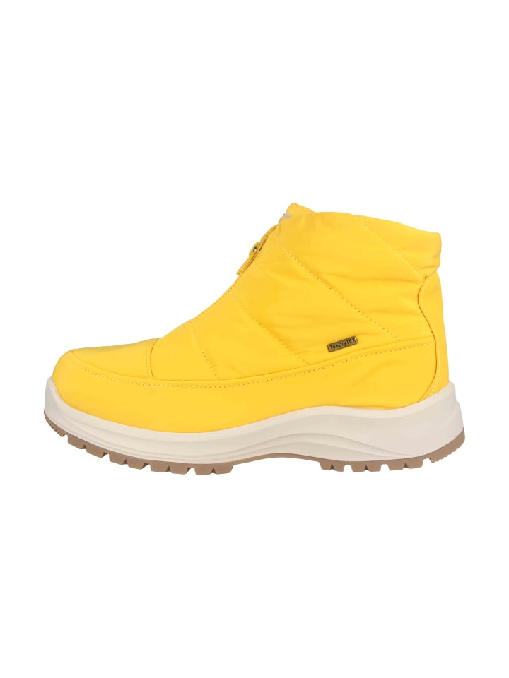 Stiefeletten in Gelb