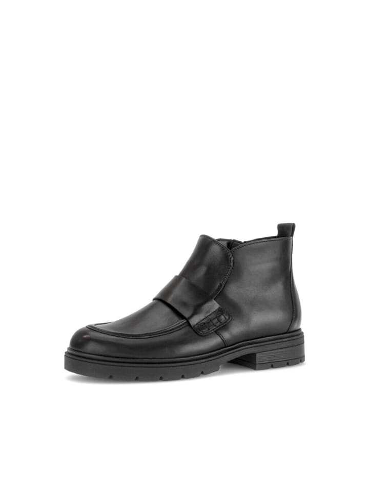 Stiefelette in schwarz