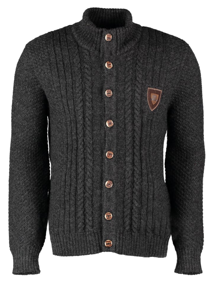 Strickjacke Fenari in anthrazit