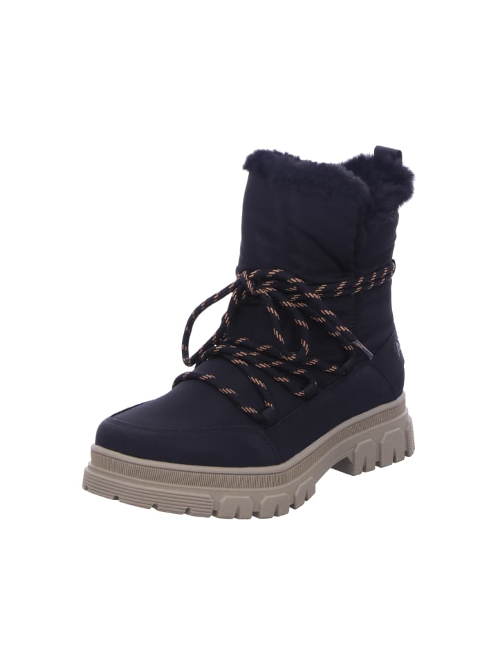 Boots Mit Tex-Membran in schwarz