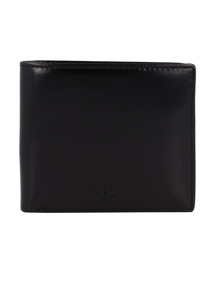 Fiona Geldbörse Leder 11.5 cm black