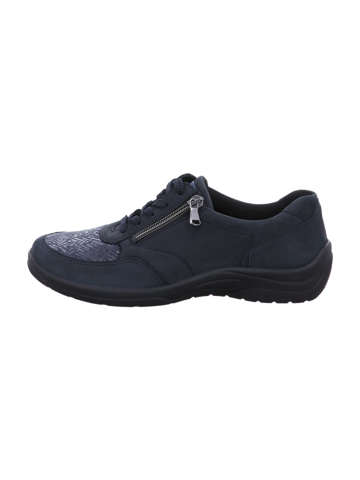 Komfort Schnürschuhe in Blau