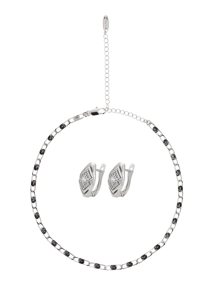 Women Jewelry Set in silver