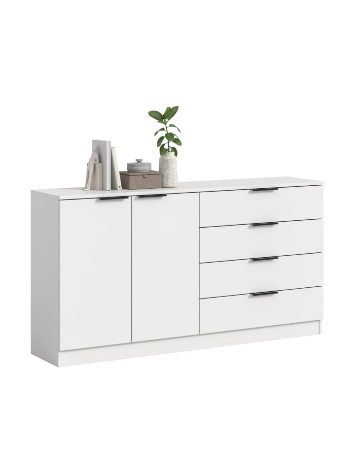 Sideboard Kopenhagen Weiß 148 x 35 cm