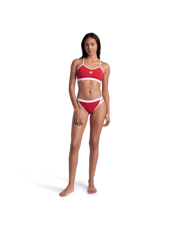 Icons Bikini für Damen in rot