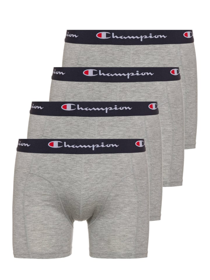 Boxershorts 4pk Boxer in Light Grey Melange 3390