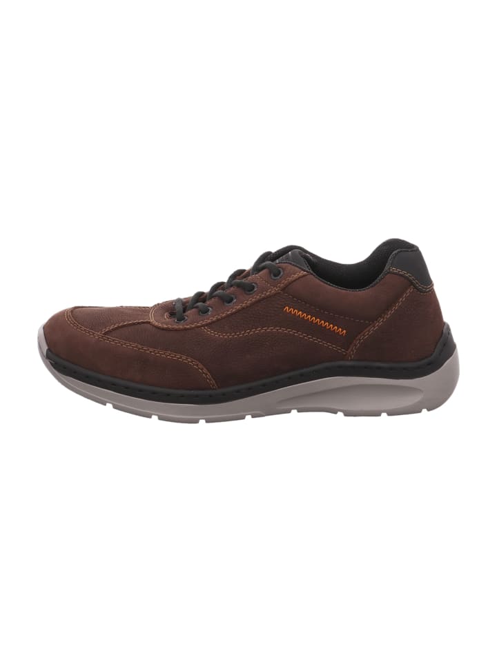 Komfort Schnürschuhe in Braun