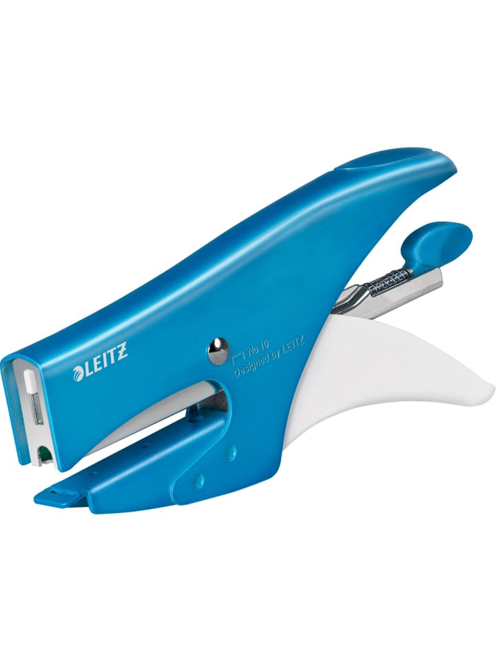 Heftzange WOW No.10 bis 15 Blatt blau