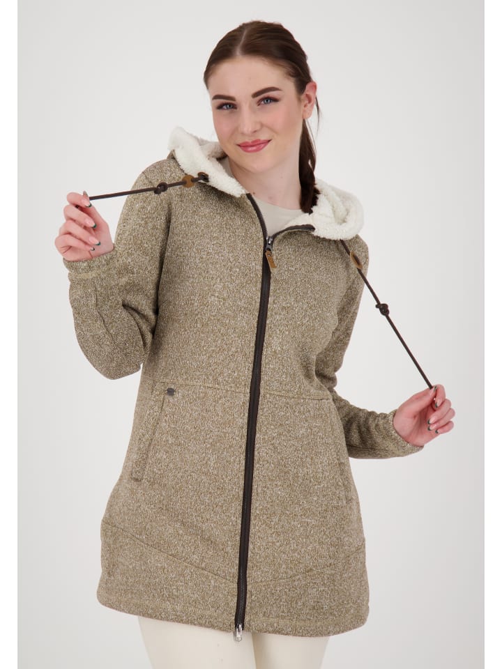 Fleecejacke KENNEWICK II LONG in Braun