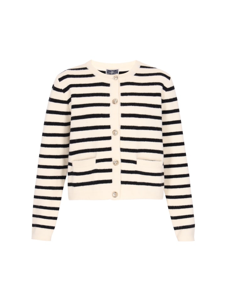 Women Cardigan in offwhite black