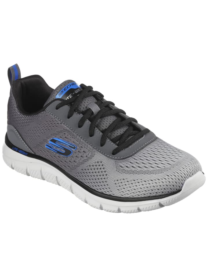 Freizeitschuhe in grau/blau