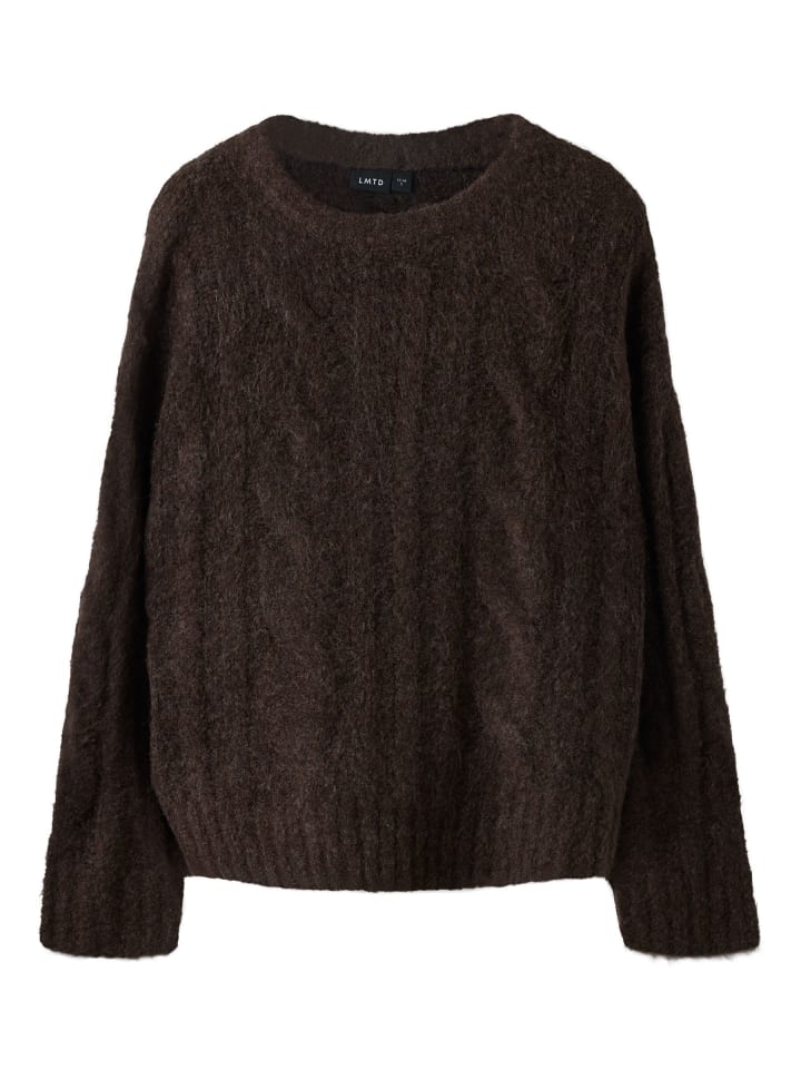 Strickpullover in Chocolate Brown1