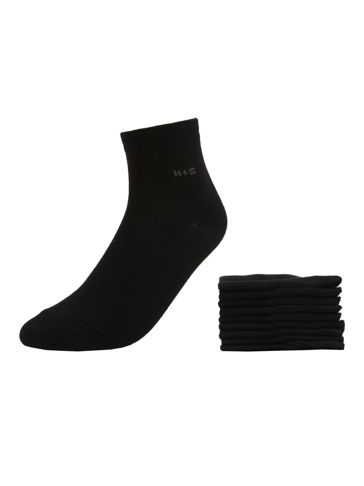 Kurzsocken in schwarz