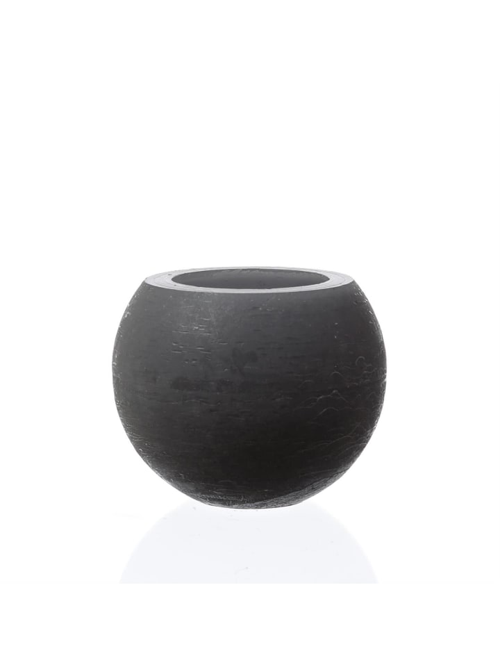 Duftkerze Citronella für Garten Balkon Outdoorkerze D: 15cm in grau