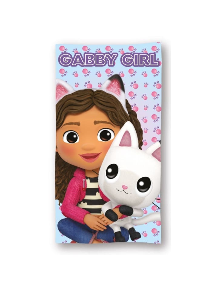Gabby´s Dollhouse Strandhandtuch Mikrofaser 140x70 – Leichtes in Mehrfarbig