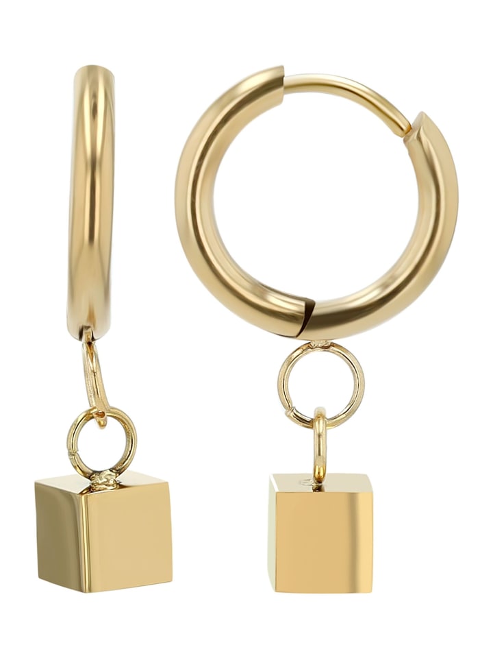 Damen Anhänger aus Edelstahl in gold
