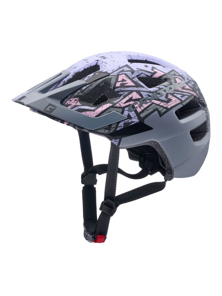 Kinder-Fahrradhelm Maxster Pro in lila