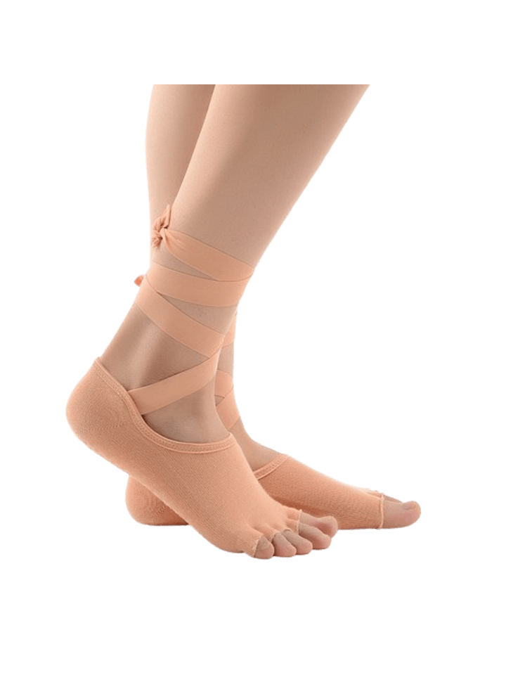 Yoga-Socken Lace in Beige