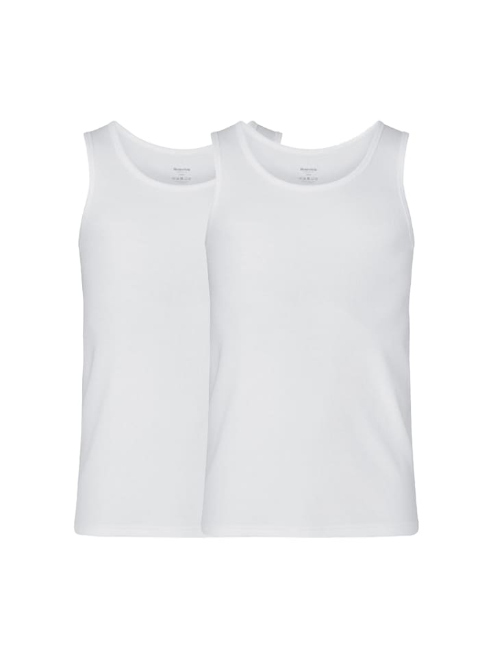 Unterhemd / Tanktop Bamboo in Weiß
