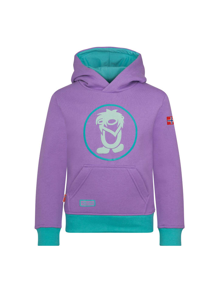 Hoodie Troll in violet sorbet/graphite