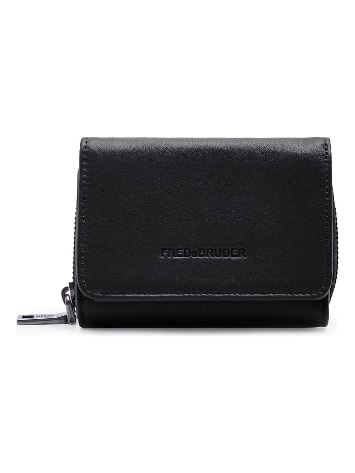 Belted With Love Geldbörse Leder 12.5 cm black