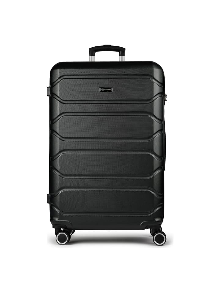 5807 4 Rollen Trolley L 76 cm schwarz