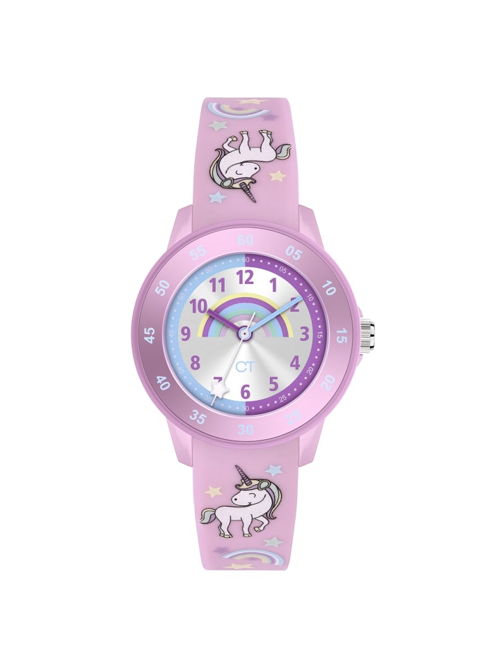 Armbanduhr The Cool Pink Unicorn in rosa